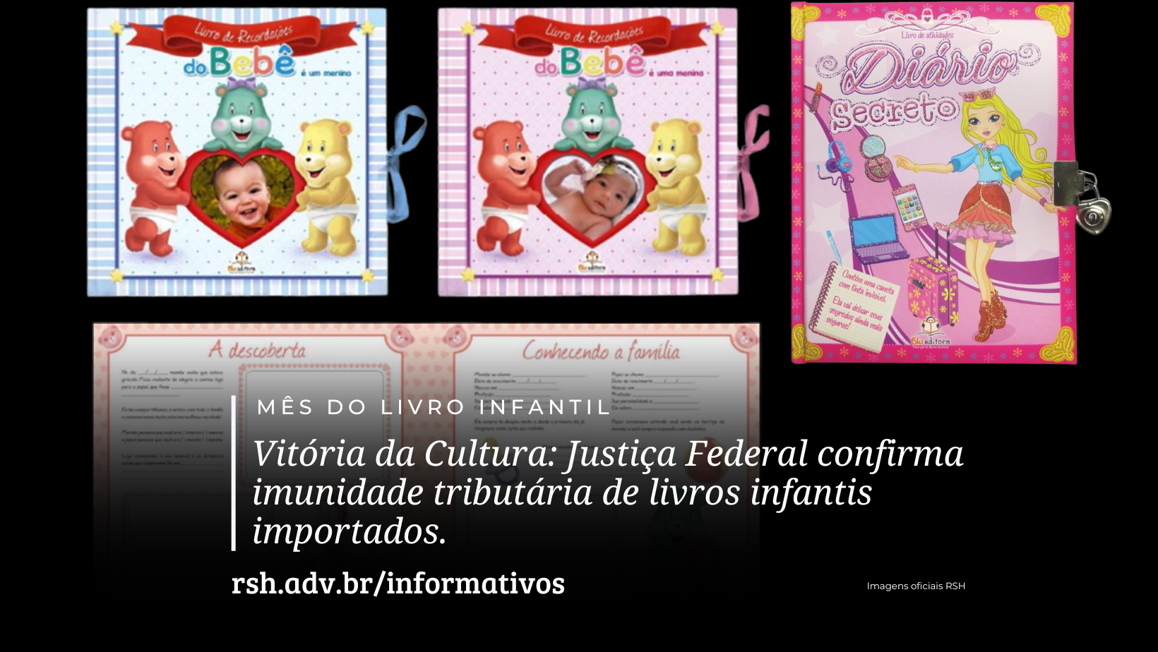 Vitória da Cultura: Justiça Federal confirma imunidade tributária de livros infantis importados